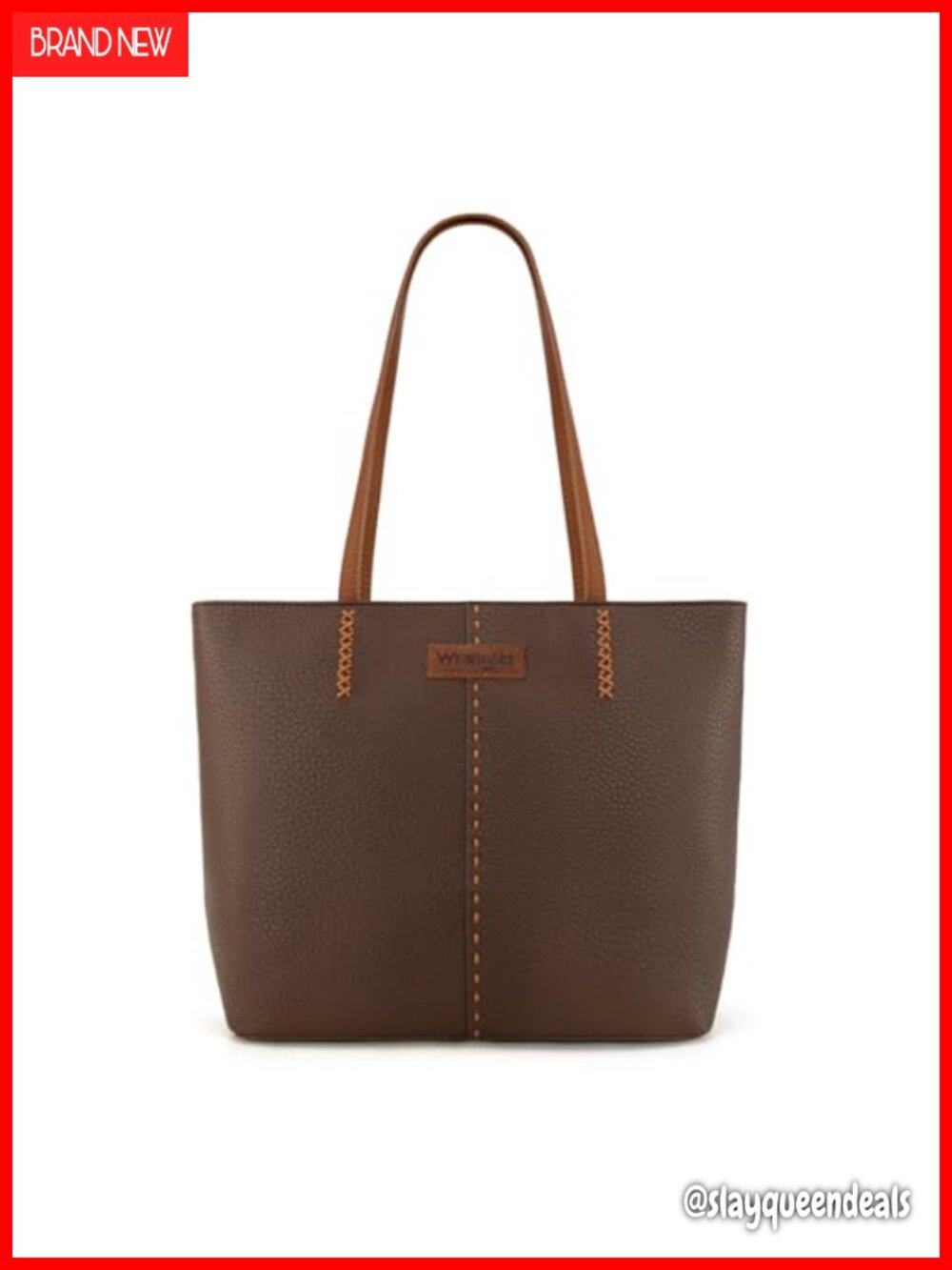 Vegan Leather Tote Bag for Women with Top Zip Closure, Side Pockets